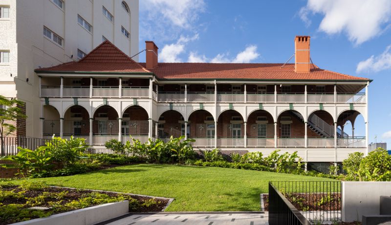 The Lady Lamington Building is one of three heritage-listed refurbishments under the agreement with Australian Unity.