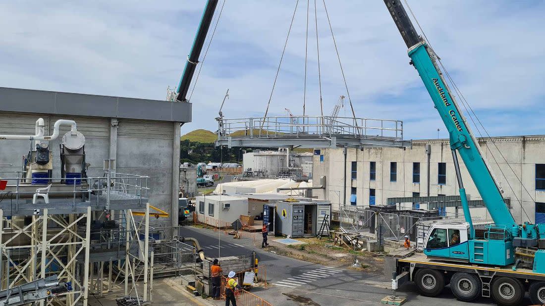 Fletcher Construction Watercare Services’ wastewater treatment Auckland