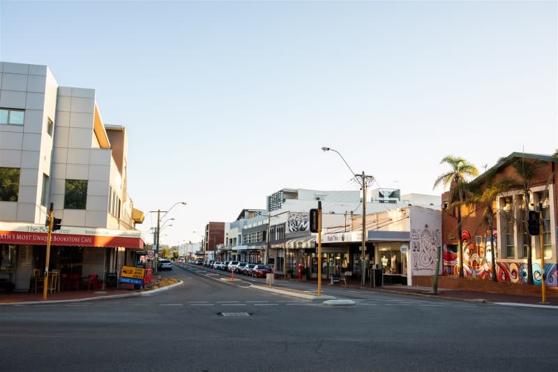 Scarborough Beach Road is the main strip in the Perth suburb of Mount Hawthorn providing direct access from the CBD to the beach.