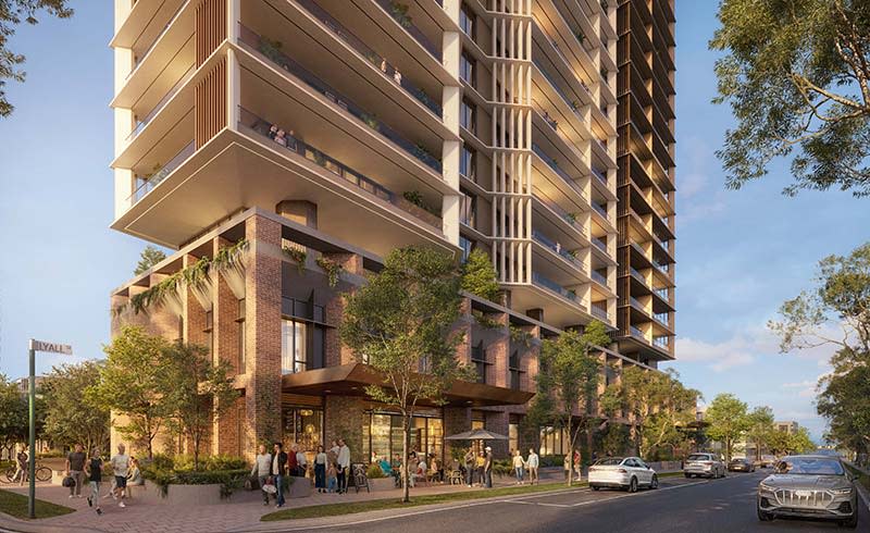 28 Lyall, 31 Labouchere Street South Perth development render