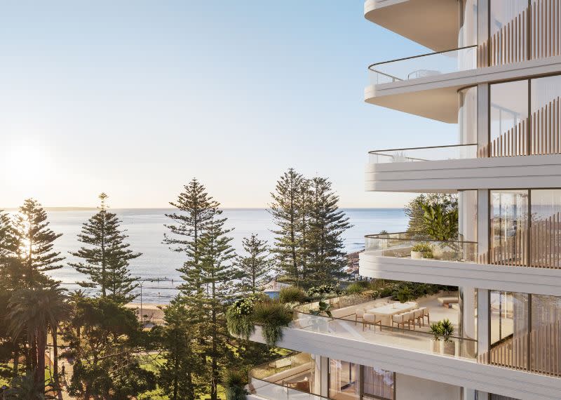 An artist's render of the Sammut Group’s latest Cronulla development approval.