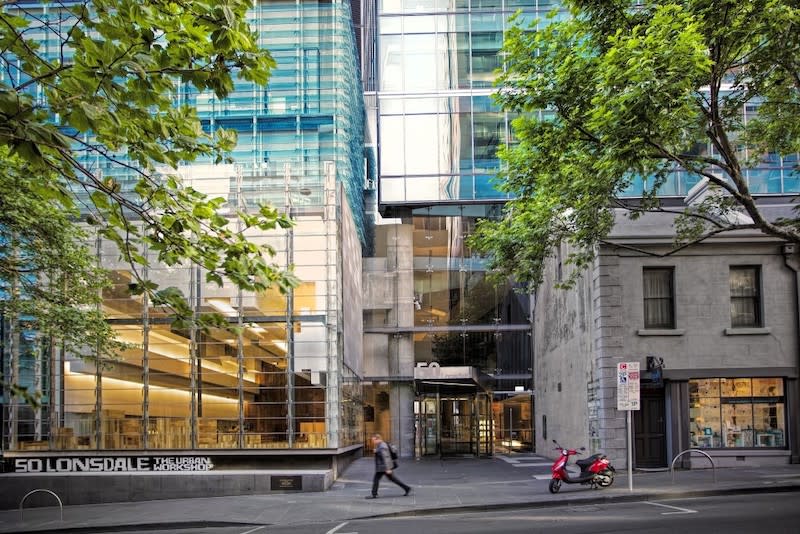  Award-winning transformation: 50 Lonsdale Street.