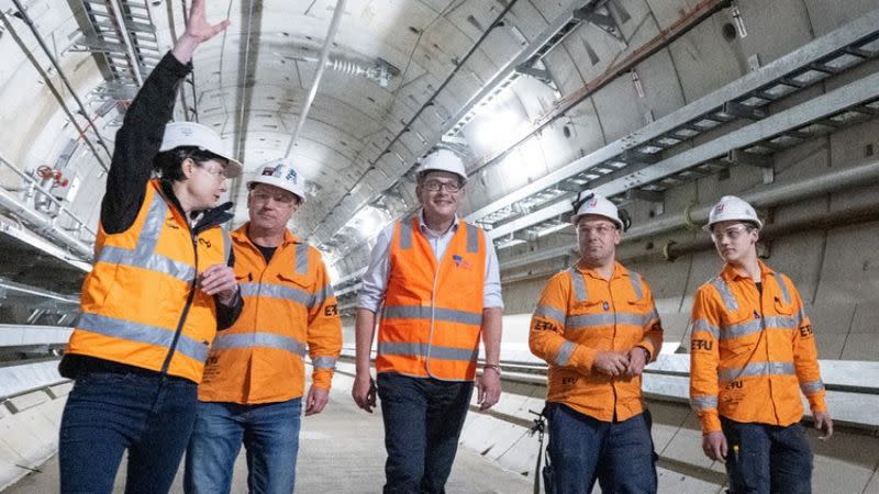 Daniel Andrews' three terms as Victorian premier oversaw many large-scale infrastructure projects including the West Gate Tunnel.