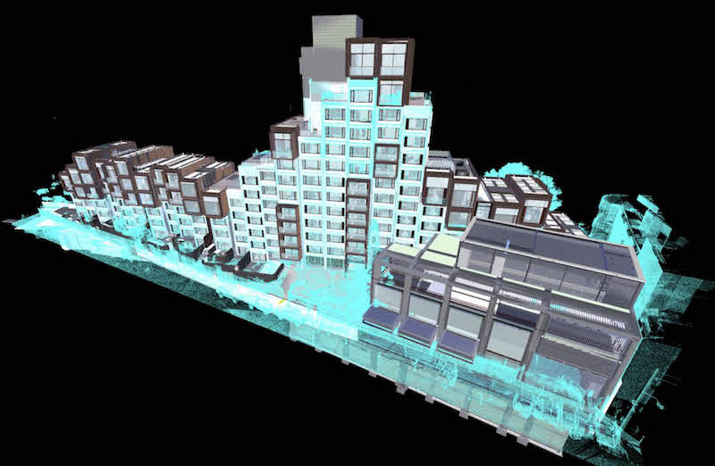 Modelling of the Sirius building in Sydney by RCC.