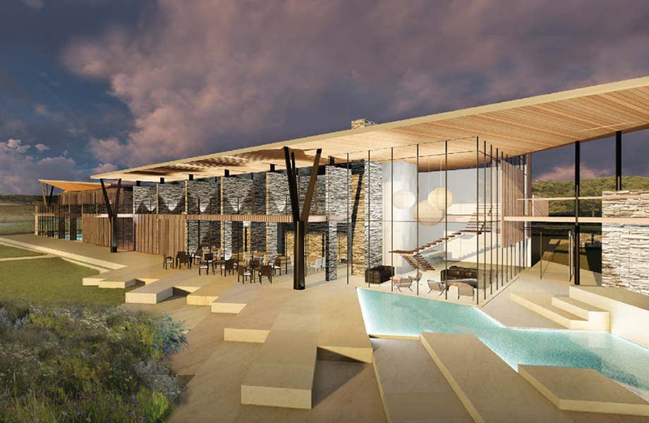 Princetown Eco Resort architect render