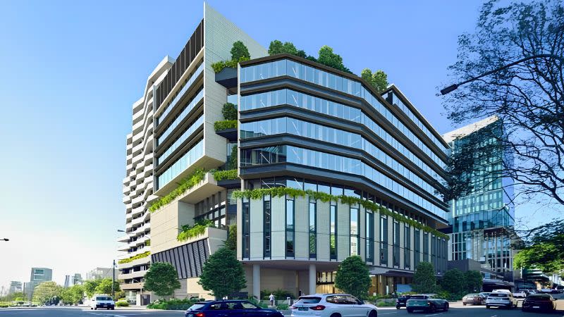 A rendering of the AFP command centre to be delivered on Ann Street by CPG with Hutchinson Builders under a development management agreement.