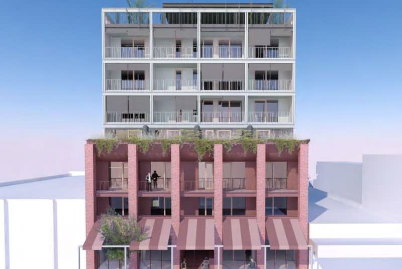 Nightingale's Coburg project on 170 Sydney Road will have 10 per cent of its apartments set aside for social and affordable housing.