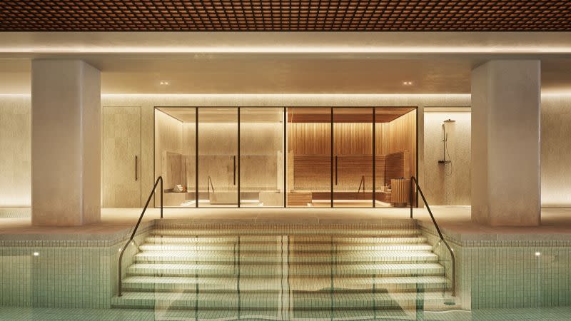 Wellness is a key part of the amenities at GFM Group's first CASA project in South Yarra.