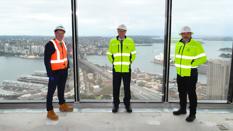 Sydney-based Lendlease commenced 80 new projects in 2021 at a total project value of $20.6 billion
and average project value of $258 million.

