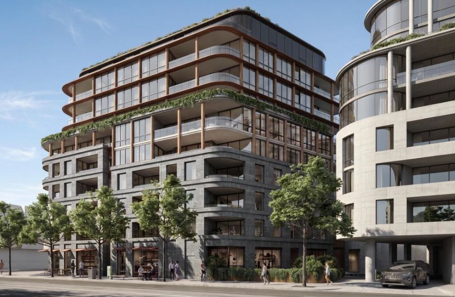 Hawthorn Hotel Tower Proposed to Rise Behind 1866 Church