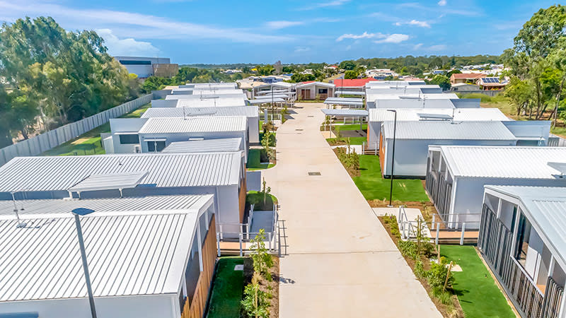 Saltair modular land lease housing
