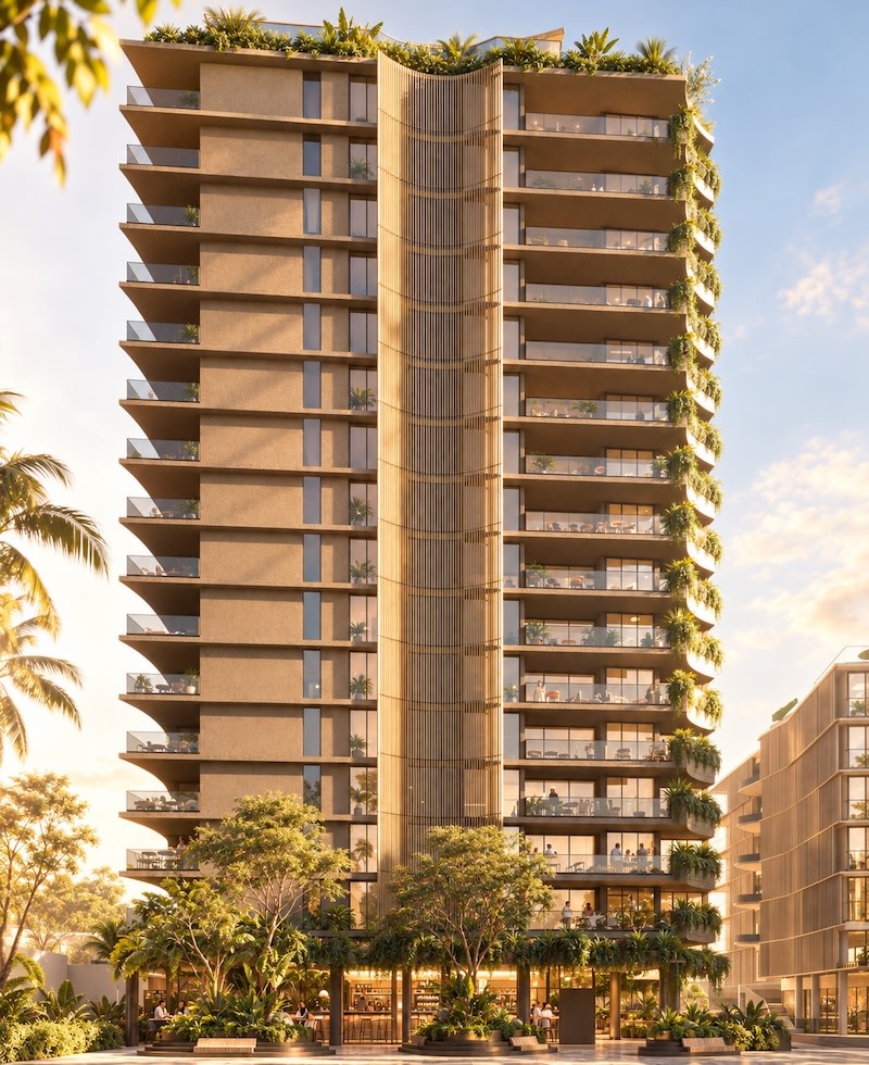The new East Village masterplan proposes buildings averaging 16 storeys, as well as a 25-storey tower.