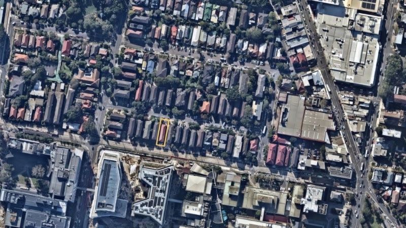 The sits among three to five-storey blocks near the Randwick Health and Education Precinct.