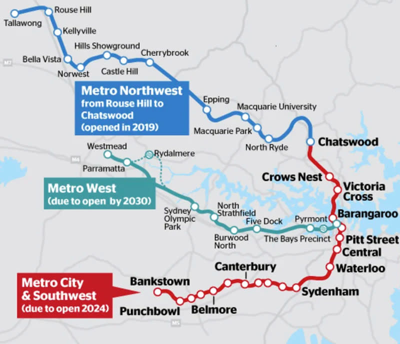 ▲ Due to the scale of this city-shaping mega project, the tunnelling and excavation works have been separated into geographically-specific contract packages.