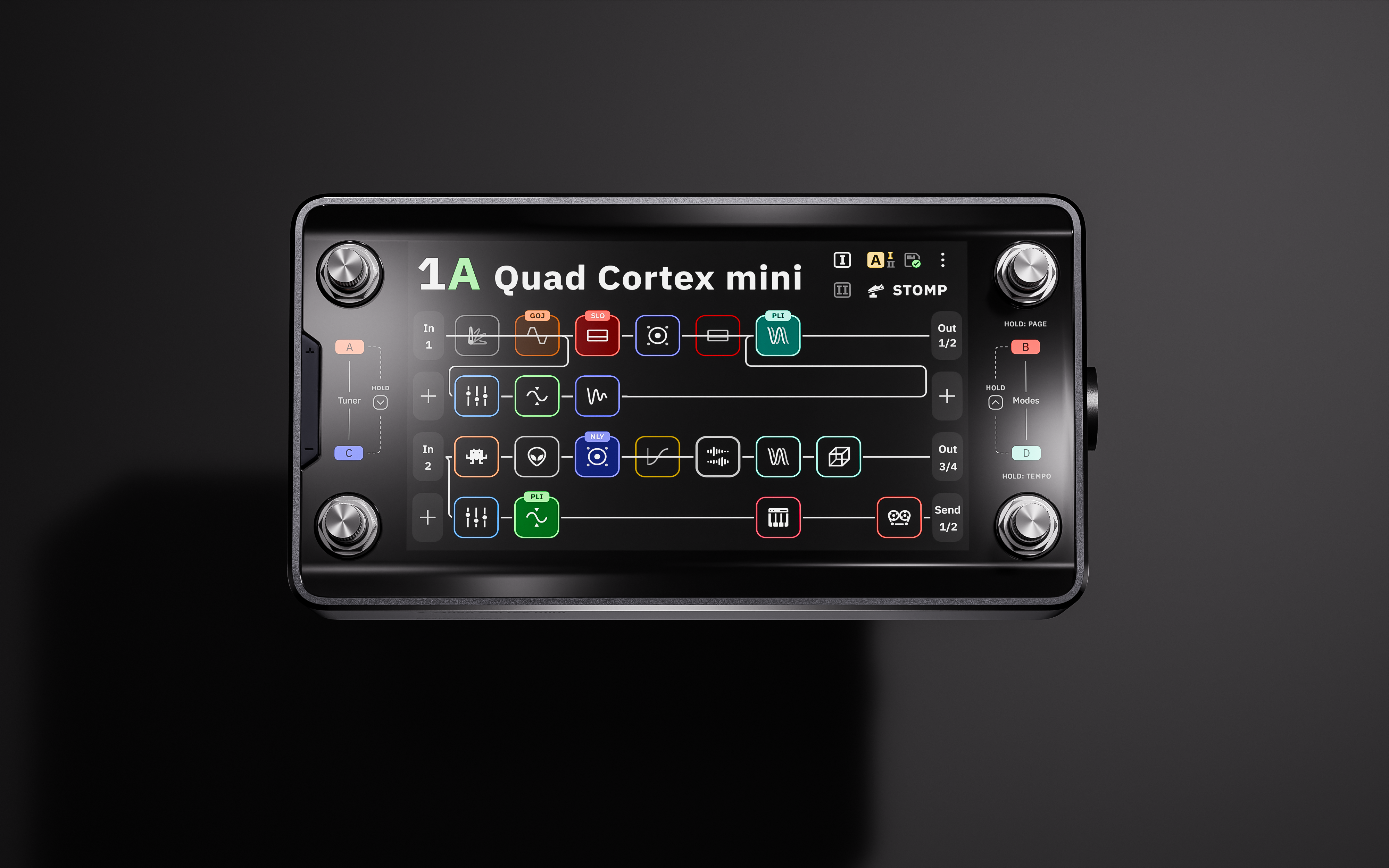 Win 1 of 5 Limited Edition Black & Gold Quad Cortex - Neural DSP