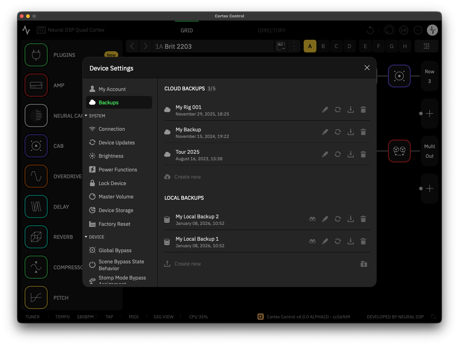 QC Control Backups 2