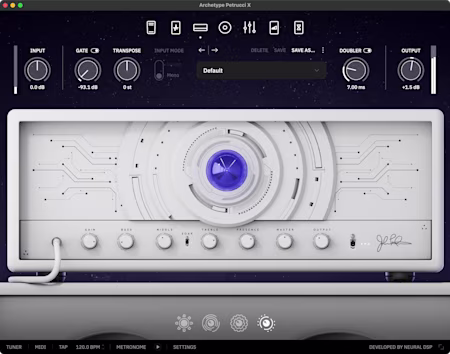 Neural DSP Archetype: Petrucci X 表現系エフェクトが充実