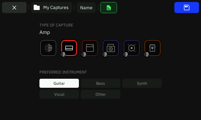 QC Capture V1 Metadata