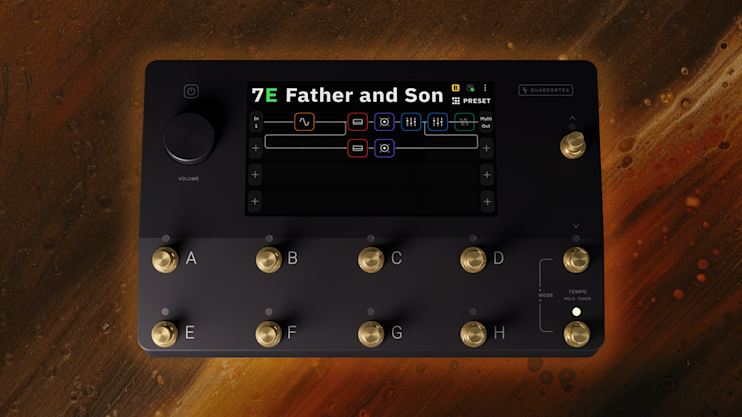 Win 1 of 5 Limited Edition Black & Gold Quad Cortex - Neural DSP