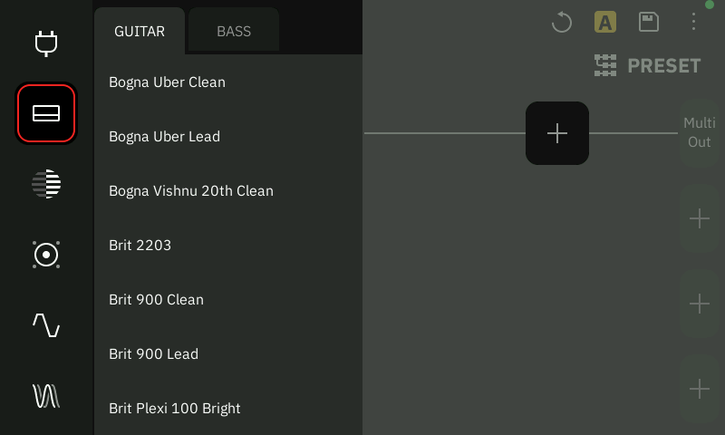 QC Virtual Device List Amp