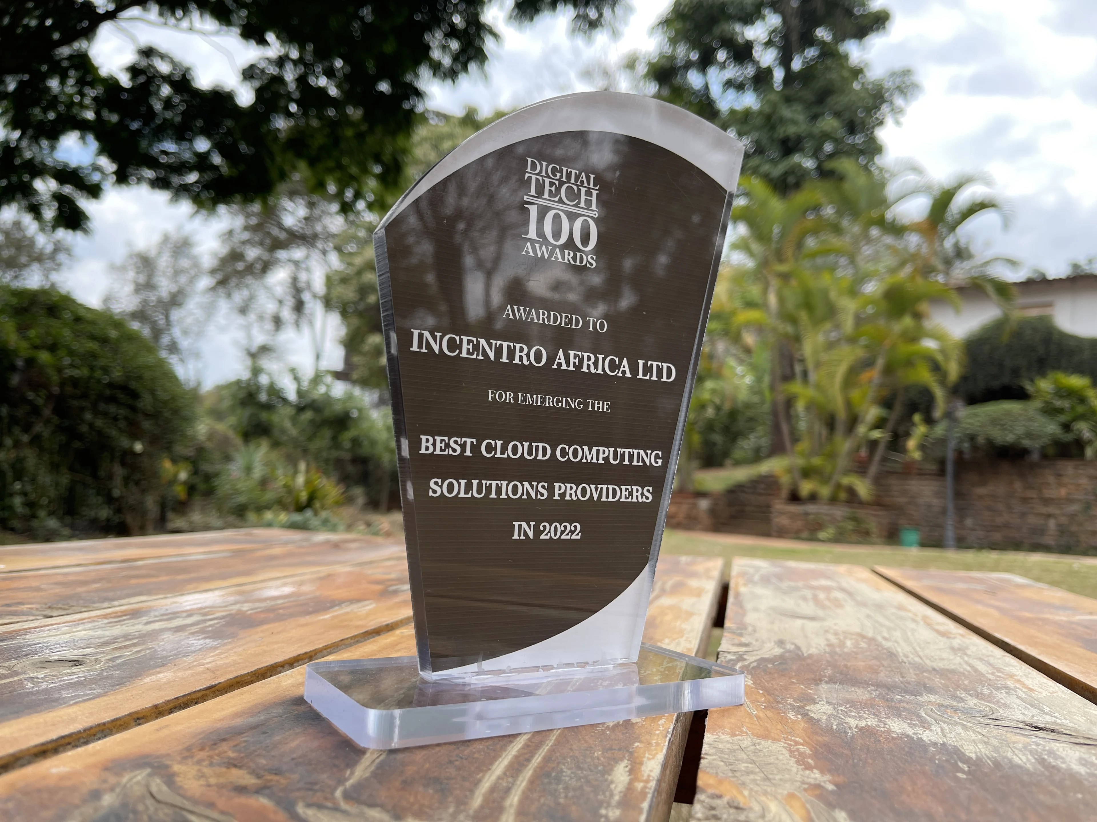 Incentro Africa Awarded Best Cloud Computing Solutions Provider, 2022.