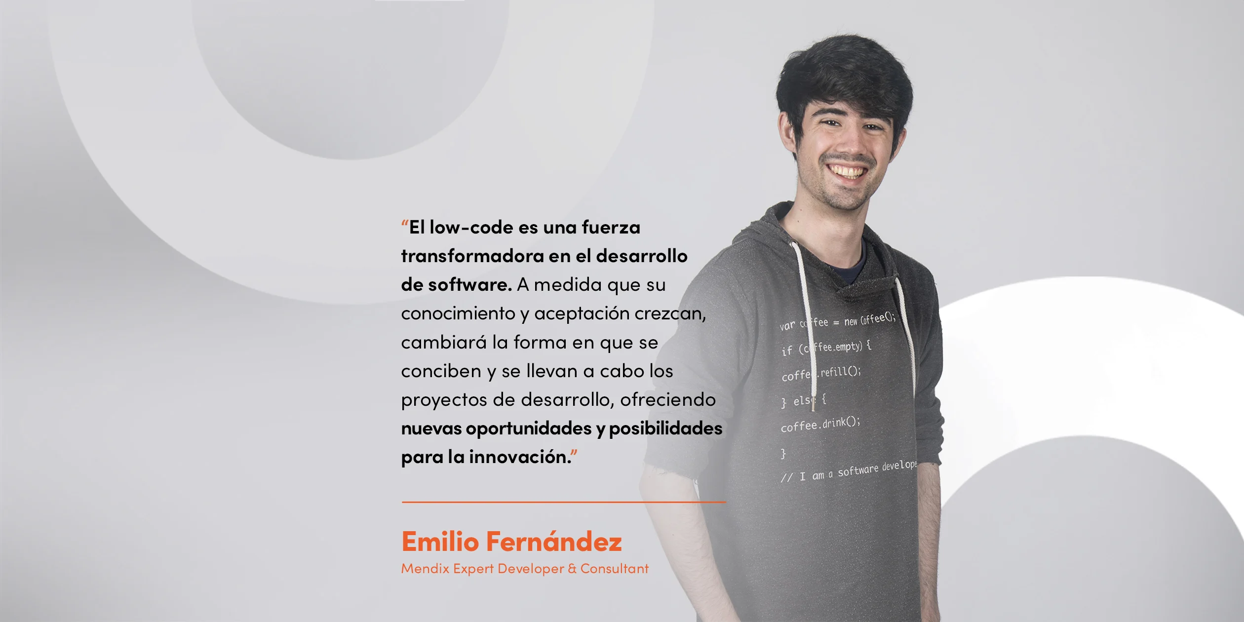 Entrevista a Emilio Fernández: el Primer Consultor Experto en Low-Code de Mendix-Siemens en España 