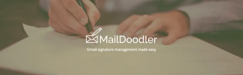 Get the most out of your mail signature with Maildoodler