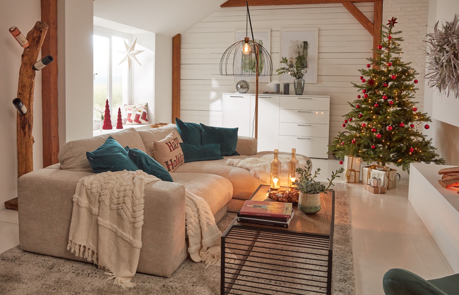 Weihnachtsdeko grün