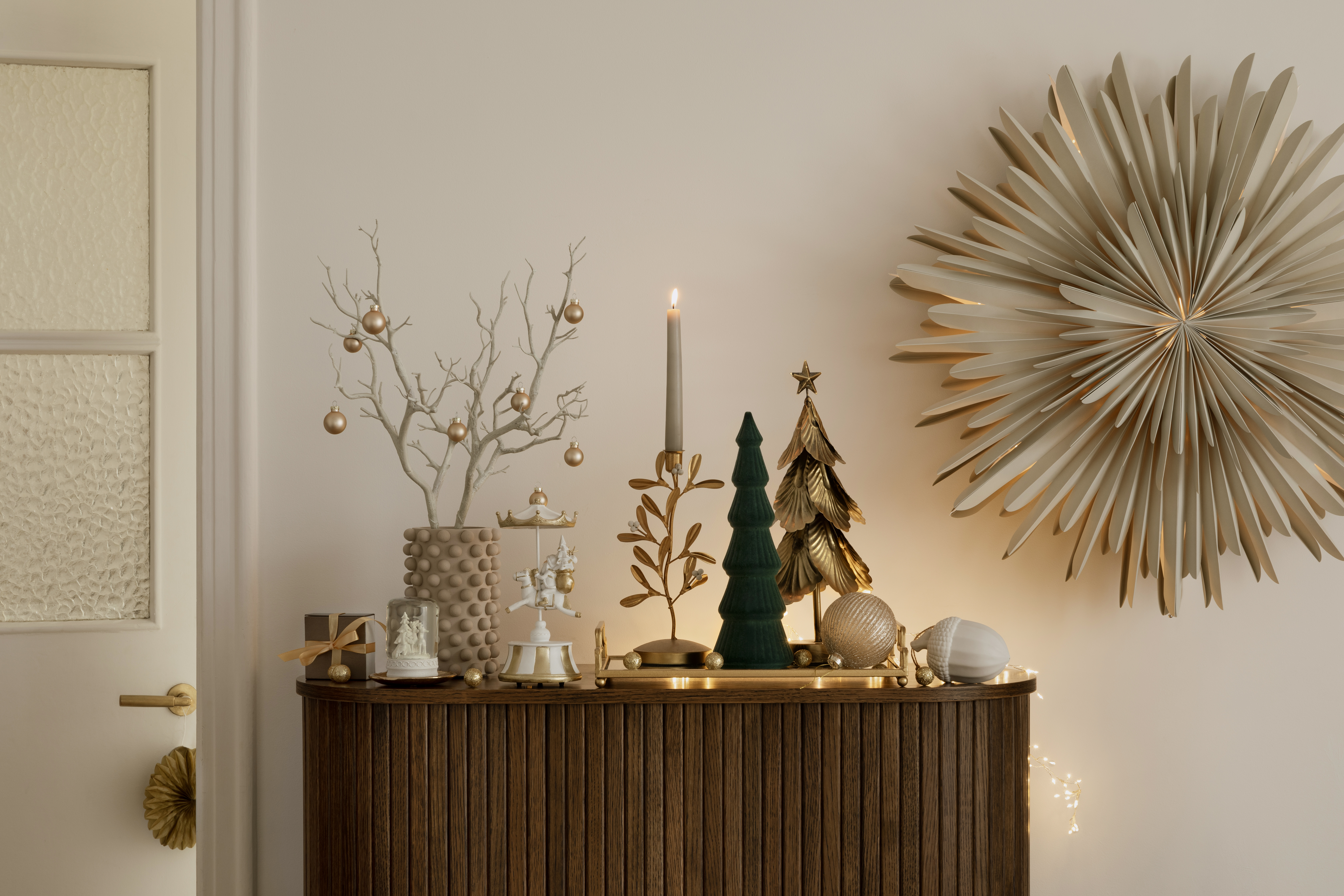 Klassische Weihnachtsdeko