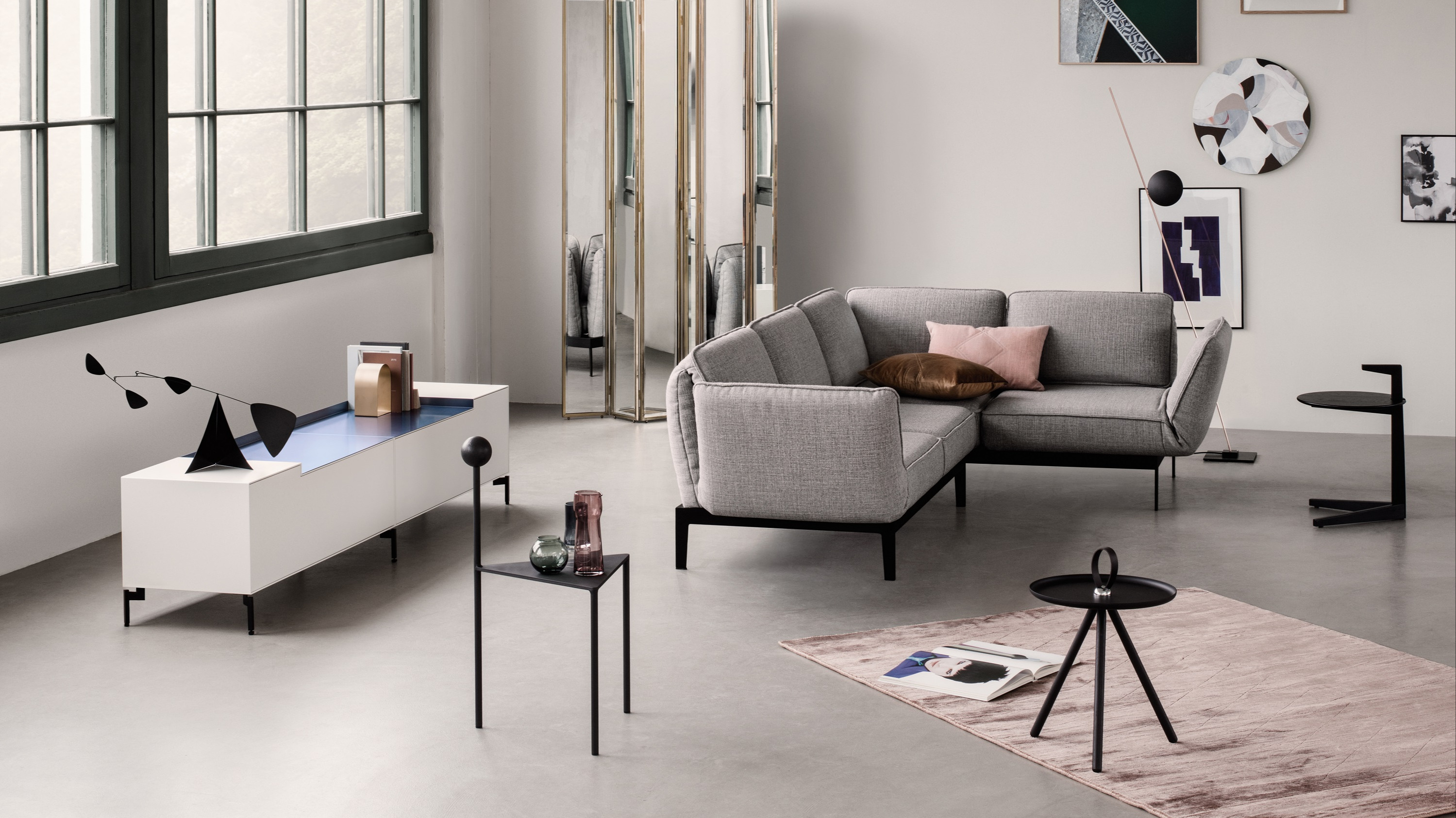 Tipps und Ideen: Graues Sofa dekorieren