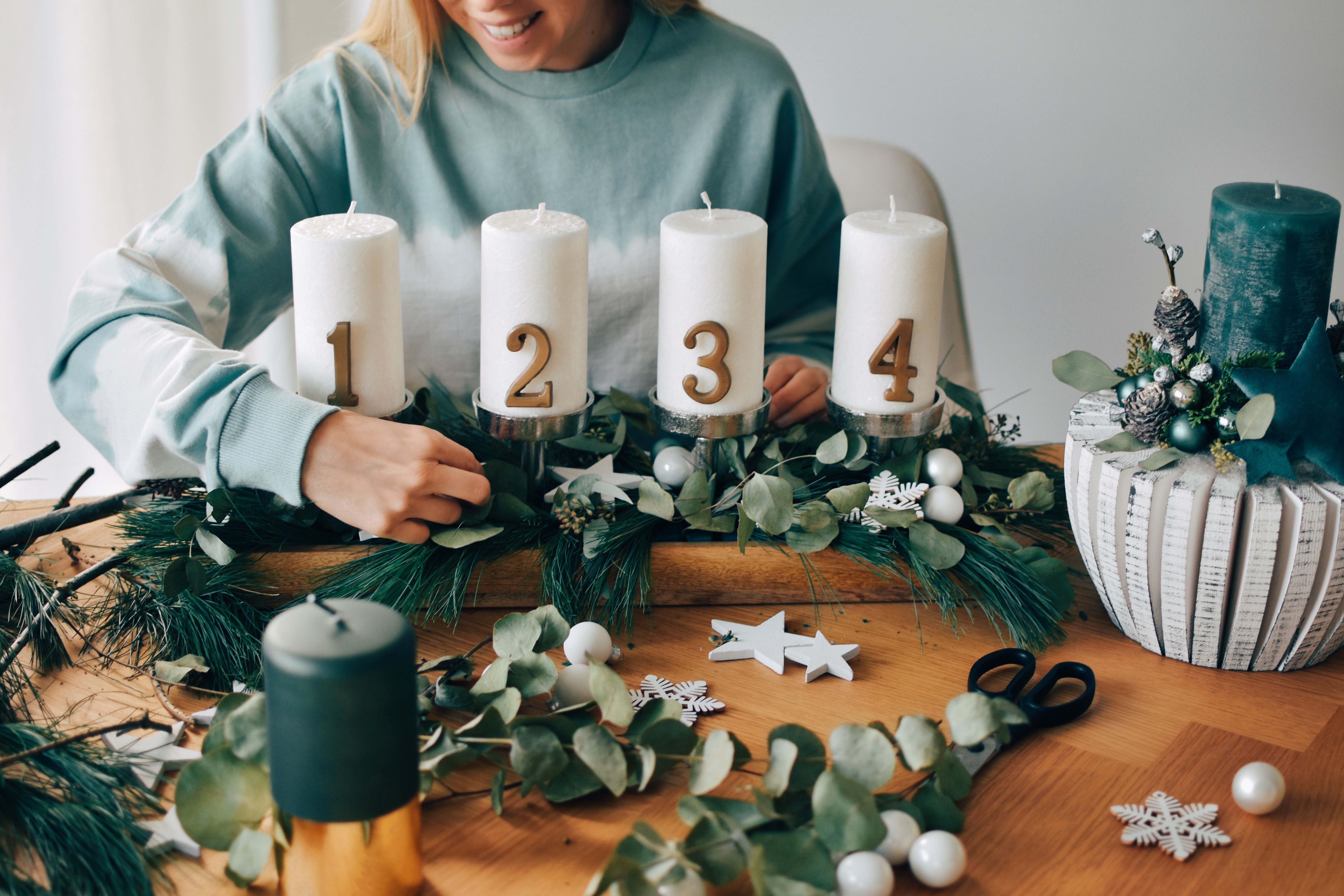 Adventskranz-Ideen fr den modernen Stil | porta