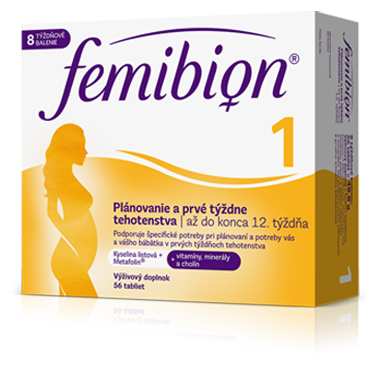 FEMIBION<sup>®</sup>   1 Plánovanie a prvé týždne tehotenstva