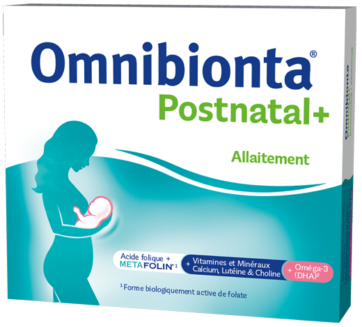 Omnibionta Postnatal+ 56 Comprimés + 56 Capsules Allaitement