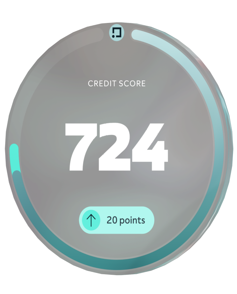 Your credit score. 739. Soaring high