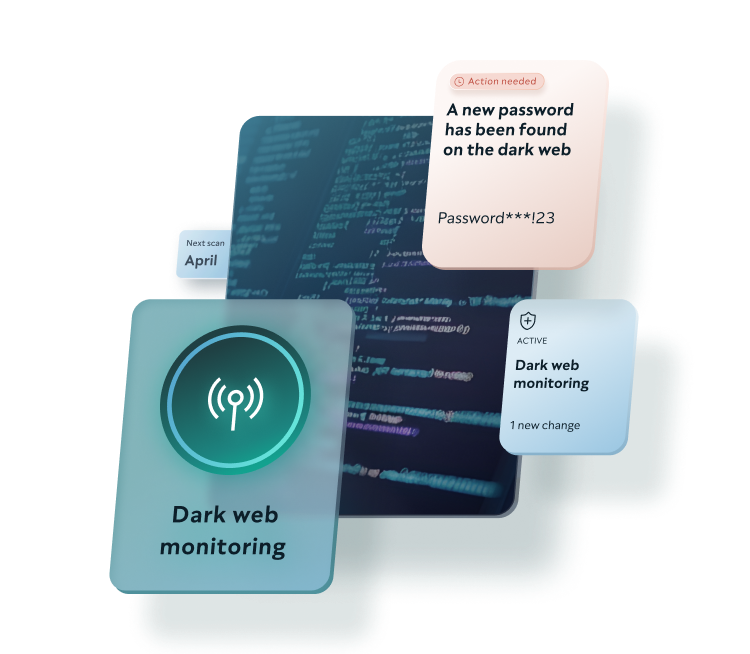 Dark web monitoring