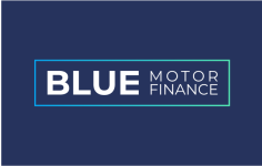 Blue motor logo