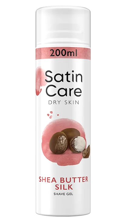 Satin Care Dry Skin Shea Butter Silk Shave Gel