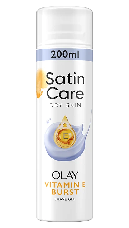 Satin Care Dry Skin Olay Vitamin E Shave Gel