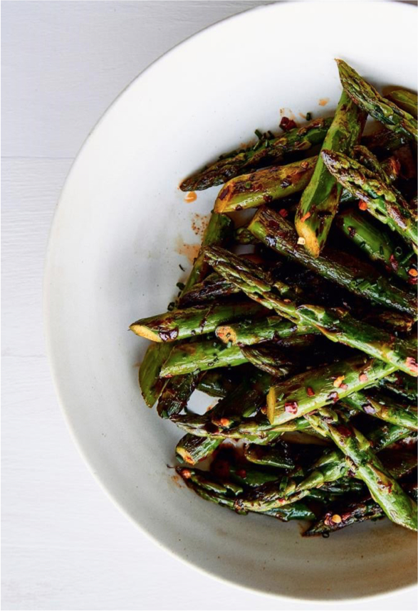 sautéed spicy asparagus