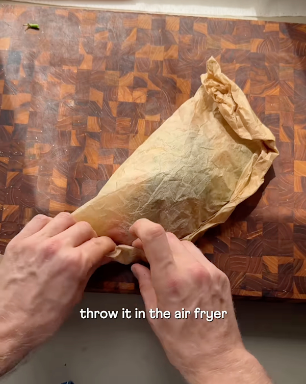 parchment paper fish