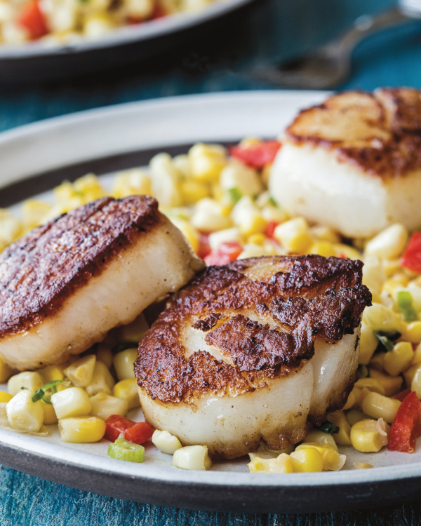 perfect seared scallops