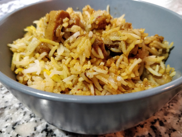 mama abbas' chicken biryani