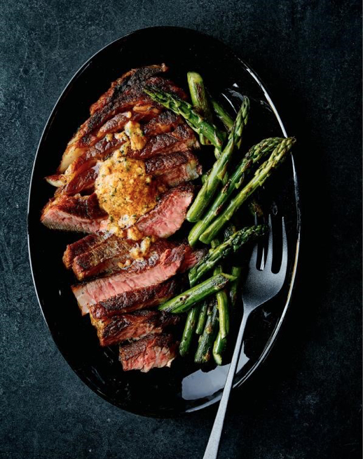 seared steak