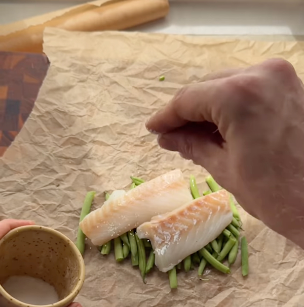 parchment paper fish