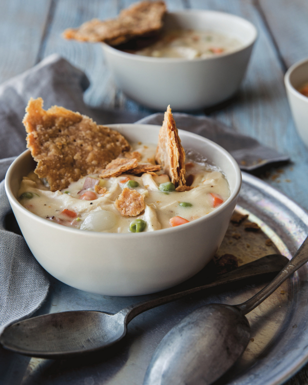 chicken pot pie soup