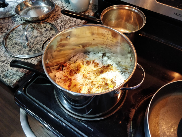 mama abbas' chicken biryani