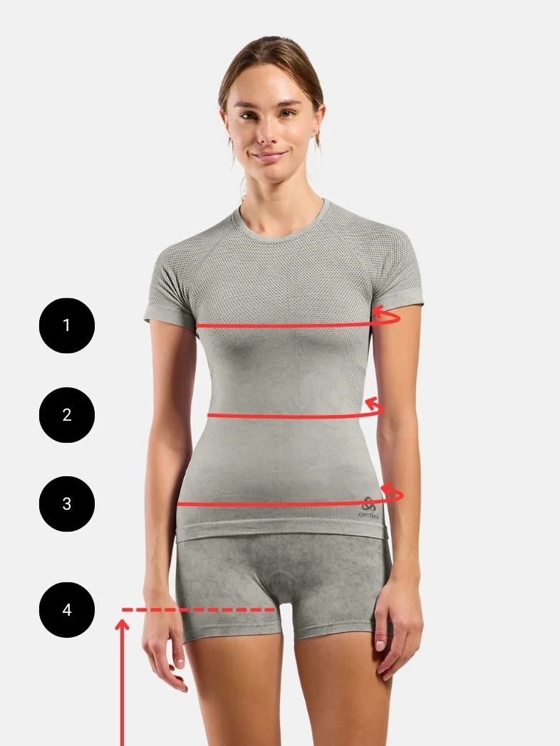 Half width tout How to measure Women