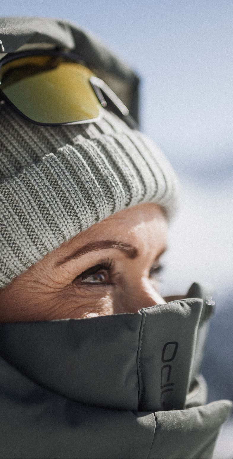 The Ascent reversible down hooded parka