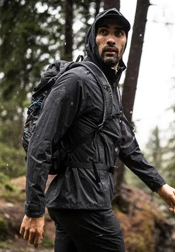 Martin Fourcade running - ZEROWEIGHT DD WATERPROOF JKT