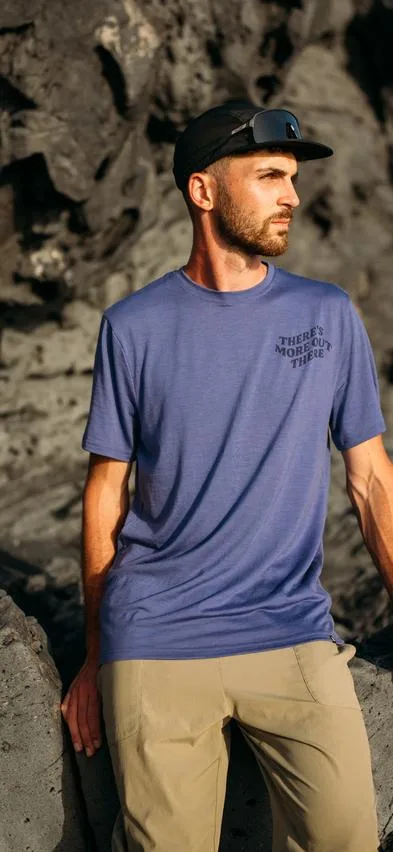 The Ascent merino 160 TMOT short-sleeve t-shirt men hero